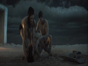 EVANDER BROWN,GRAHAM MCTAVISH,UNKNOWN NUDE/SEXY SCENE IN SPARTACUS: HOUSE OF ASHUR