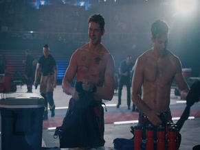 RYAN GUZMAN,OLIVER STARK,HUNTER MCVEY NUDE/SEXY SCENE IN 9-1-1: NASHVILLE