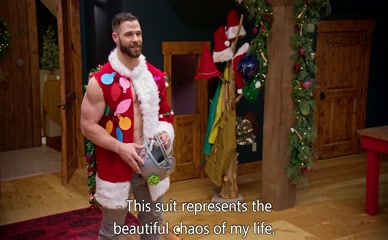 JAKE SCHUM NUDE/SEXY SCENE IN FINDING MR. CHRISTMAS