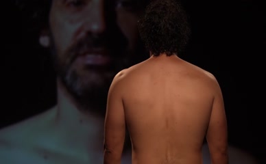 STEPHEN KAKAVOULIS NUDE/SEXY SCENE IN VITRUVIO