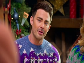 DAVEY FISHER NUDE/SEXY SCENE IN FINDING MR. CHRISTMAS