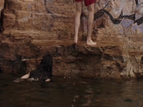 ALBERTO OLMO in THE WATER