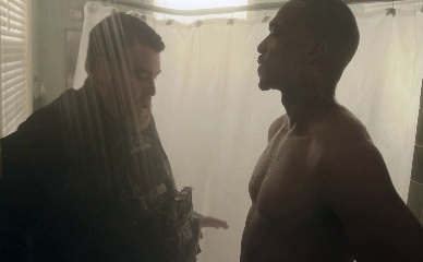 ANTHONY MACKIE NUDE/SEXY SCENE IN TWISTED METAL