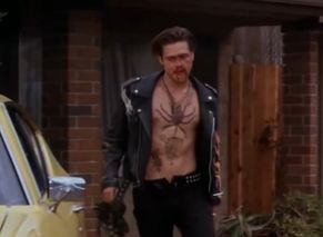  alt="Brad Pitt Sexy in Tales From The Crypt"