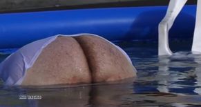 Unknown Nude in 28th Annual Mooning Of The Amtrak