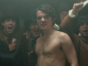 Edward Bluemel Sexy in Washington Black