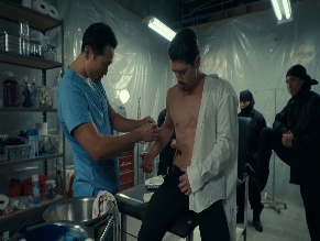 BRYAN TANAKA NUDE/SEXY SCENE IN BEAUTY IN BLACK