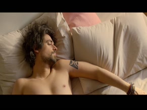 LINO GUANCIALE NUDE/SEXY SCENE IN THE SPACE BETWEEN