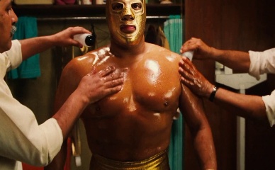 CESAR GONZALEZ NUDE/SEXY SCENE IN NACHO LIBRE
