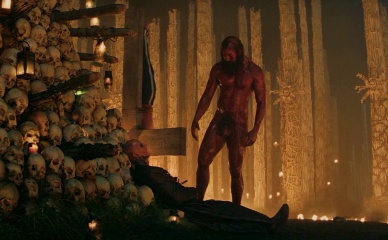 CHI LEWIS-PARRY,JACK O'CONNELL NUDE/SEXY SCENE IN 28 YEARS LATER: THE BONE TEMPLE