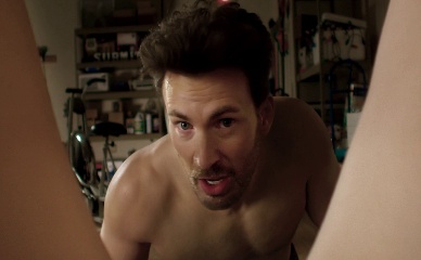CHRIS EVANS NUDE/SEXY SCENE IN HONEY DON'T!