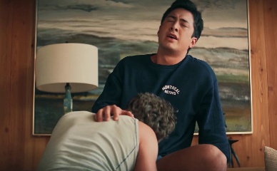 CONNOR STORRIE,HUDSON WILLIAMS NUDE/SEXY SCENE IN HEATED RIVALRY