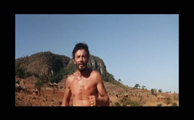 CORNEL WILDE NUDE/SEXY SCENE IN THE NAKED PREY