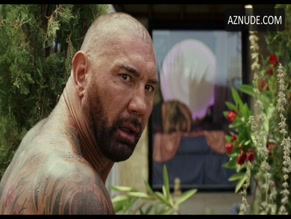 DAVE BAUTISTA NUDE/SEXY SCENE IN GLASS ONION: A KNIVES OUT MYSTERY