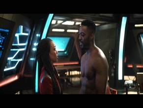 DAVID AJALA NUDE/SEXY SCENE IN STAR TREK: DISCOVERY