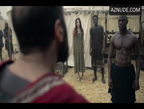 DAVID GYASI NUDE/SEXY SCENE IN TROY: FALL OF A CITY