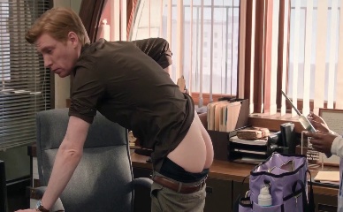 DOMHNALL GLEESON NUDE/SEXY SCENE IN THE PAPER