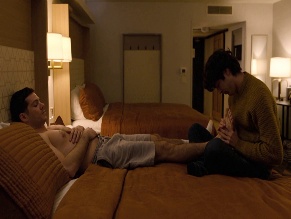 DYLAN O'BRIEN,JAMES SWEENEY NUDE/SEXY SCENE IN TWINLESS