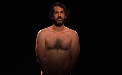STEPHEN KAKAVOULIS NUDE/SEXY SCENE IN VITRUVIO
