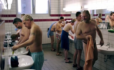 DANIEL RODIC,JORN HENTSCHEL,UWE OCHSENKNECHT,UNKNOWN NUDE/SEXY SCENE IN DIE DREI VON DER MULLABFUHR