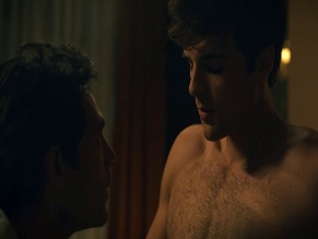 JACOB ELORDI,DIEGO CALVA NUDE/SEXY SCENE IN ON SWIFT HORSES