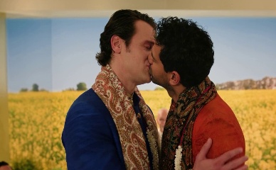 JONATHAN GROFF,KARAN SONI NUDE/SEXY SCENE IN A NICE INDIAN BOY