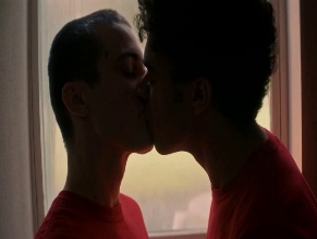 JULIEN DE SAINT JEAN,KHALIL BEN GHARBIA NUDE/SEXY SCENE IN THE LOST BOYS