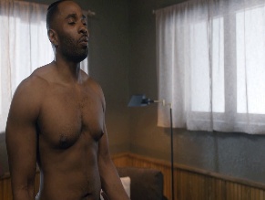 KHEON CLARKE,THOMAS ELMS NUDE/SEXY SCENE IN SKYMED