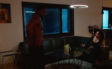 LANCE GROSS NUDE/SEXY SCENE IN DUTCH III: INTERNATIONAL GANGSTER