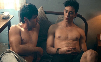 LEO DELUGLIO,ANDRES FELIPE VILLADA NUDE/SEXY SCENE IN JUST ALICE