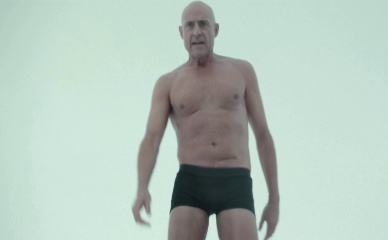 MARK STRONG NUDE/SEXY SCENE IN NINE PERFECT STRANGERS