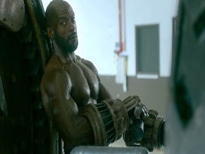 MICHAEL JAMES SHAW NUDE/SEXY SCENE IN TWISTED METAL