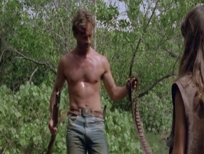 MICHAEL SOPKIW NUDE/SEXY SCENE IN MASSACRE IN DINOSAUR VALLEY