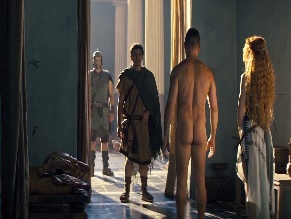 NICK E. TARABAY NUDE/SEXY SCENE IN SPARTACUS: HOUSE OF ASHUR