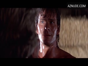 PATRICK SWAYZE NUDE/SEXY SCENE IN ROAD HOUSE