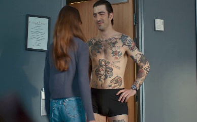 PHILIP OROS NUDE/SEXY SCENE IN BARRACUDA QUEENS