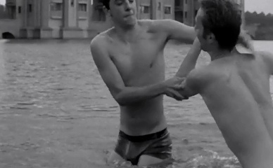 PIERRE ELLIOTT,ROMAIN POLI NUDE/SEXY SCENE IN UTOPIA