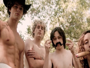 REID MILLER,TYLER LAWRENCE GRAY,OLIVER HIBBS,SHANE ALMAGOR NUDE/SEXY SCENE IN FEELING RANDY