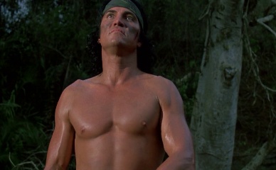 SONNY LANDHAM NUDE/SEXY SCENE IN PREDATOR