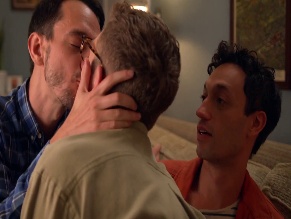 TIM WARDELL,FRANK ARTHUR SMITH,JARED DEBUSK NUDE/SEXY SCENE IN OPEN TO IT